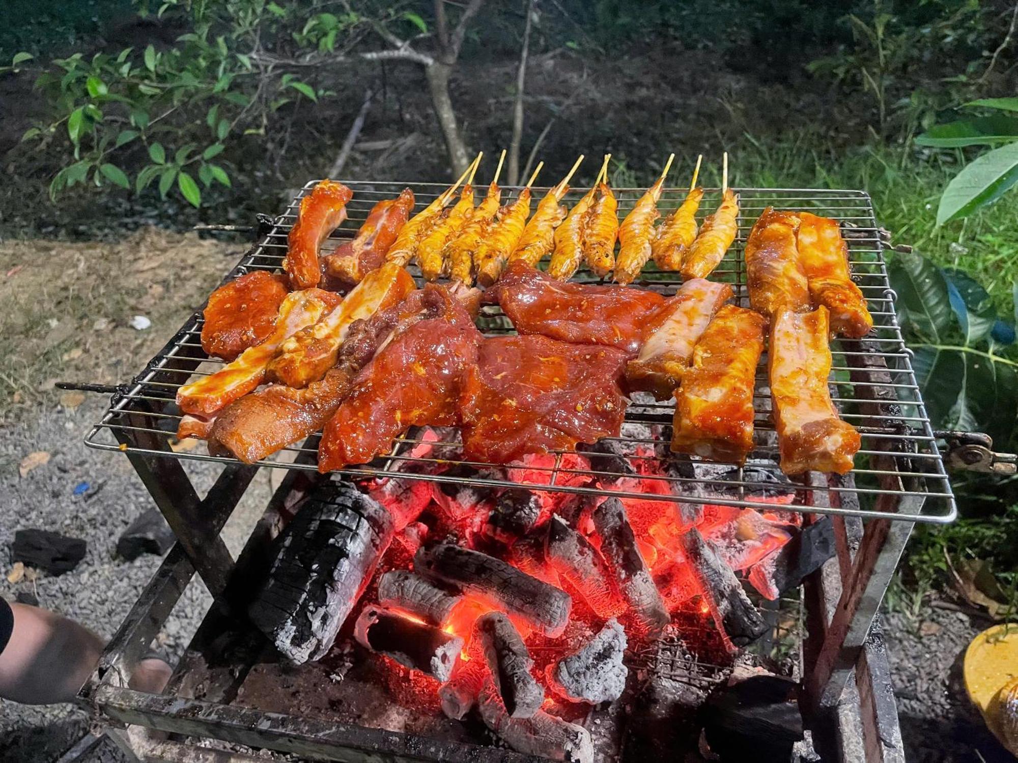 Rice Straw Green Lodge- Resort Quan Tom 外观 照片